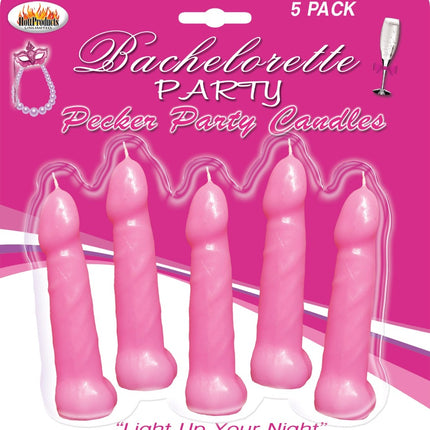 pink adult party candles for birthday party