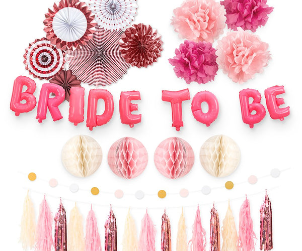 Assorted Party Decoration Kit - Bride-To-Be